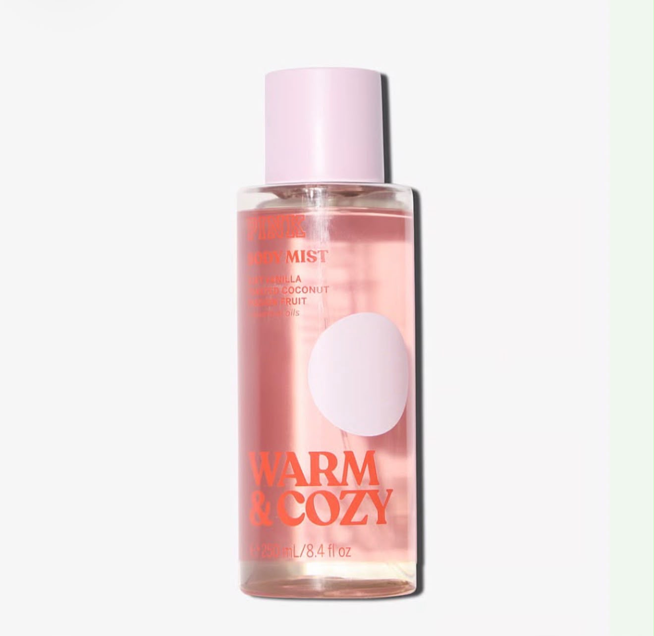 PINK BODY MIST WARM & COZY